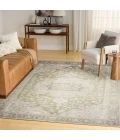 Nourison Vintage Washables Green VWS08 9 ft. 10 in. X 13 ft. 2 in. Rect. Rug