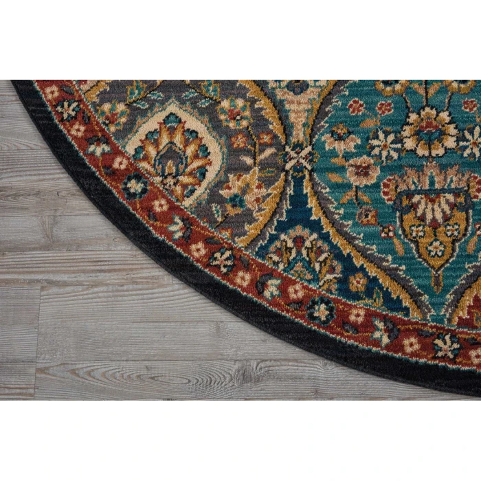 Nourison 2020 Round Area Rug NR203-Multicolor