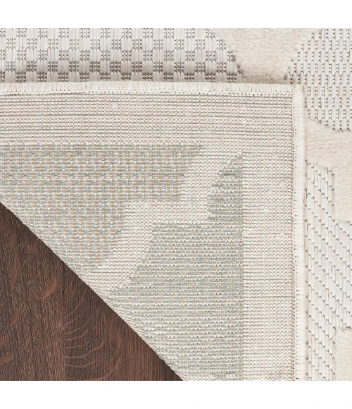 Nourison Easy Care Area Rug NES01 Ivory/White