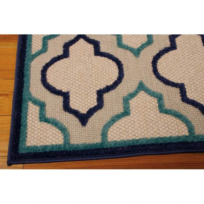 Nourison Aloha Area Rug ALH06-Navy