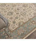 Nourison Living Treasures Area Rug LI16-Ivory/Aqua