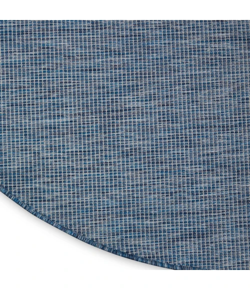 Nourison Positano Round Area Rug POS01-Navy Blue