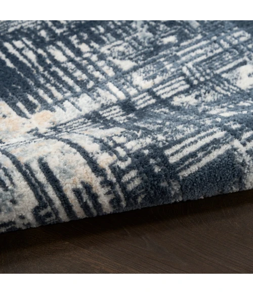 Nourison Dekor Slate DEK11 5 ft. 3 in. X 7 ft. Rect. Rug