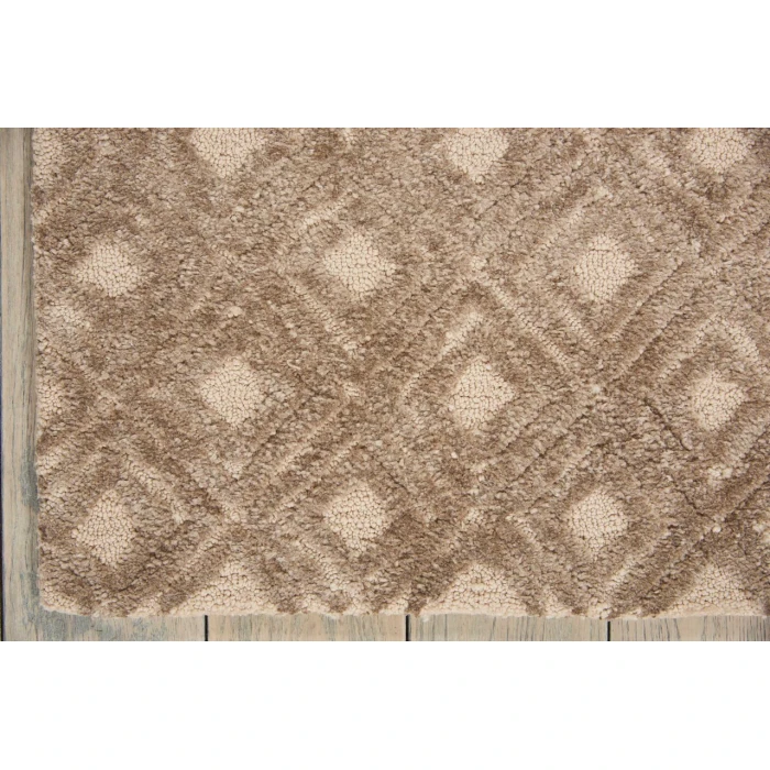Nourison Home Deco Mod Taupe 46358 3ft.9in. x 5ft.9in. Rect. Rug