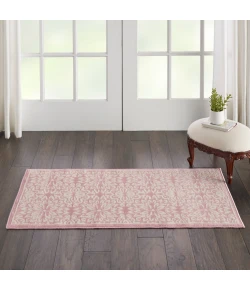 Nourison Home Jubilant JUB06 Ivory Pink 2 ft. X 4 ft. Area Rug