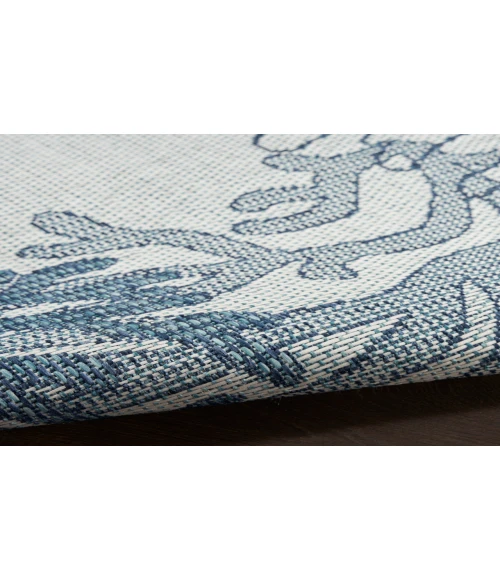 Nourison Garden Oasis Blue GOA05 3 ft. X 5 ft. Rectangle Rug