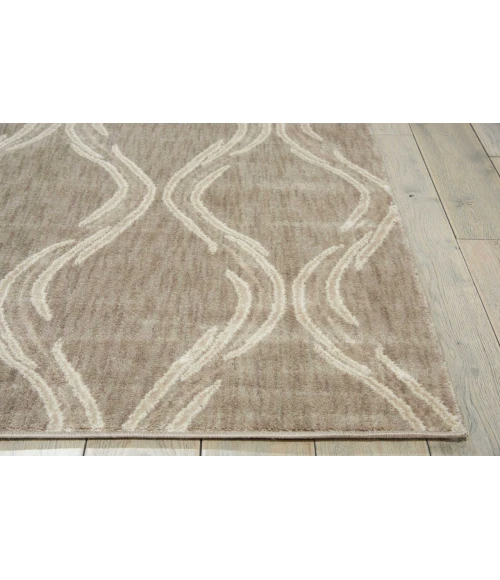 Nourison Home Tranquility Taupe TNQ02 3ft.9in. x 5ft.9in. Rect. Rug