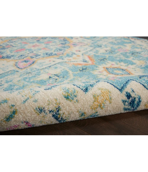 Nourison Passion Area Rug PSN25-Ivory/Light Blue