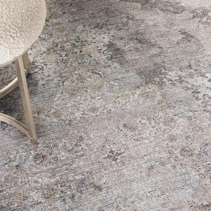 Nourison Starry Nights Area Rug STN05-Charcoal/Cream