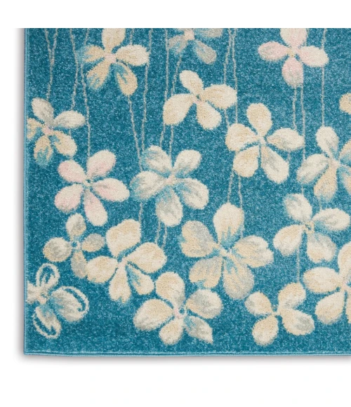 Nourison Tranquil Area Rug TRA04-Turquoise