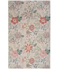 Nourison Nourison Washables Cream Multicolor NWB06 8 ft. X 10 ft. Rectangle Rug