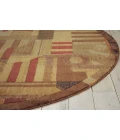 Nourison Somerset Multicolor ST22 5ft.6in. x Round Rug