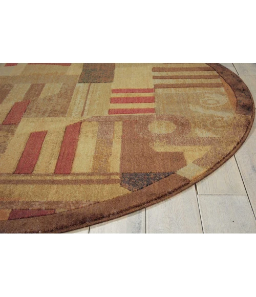Nourison Somerset Multicolor ST22 5ft.6in. x Round Rug