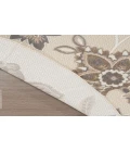 Nourison Aloha Beige ALH31 7’10” Round Rug