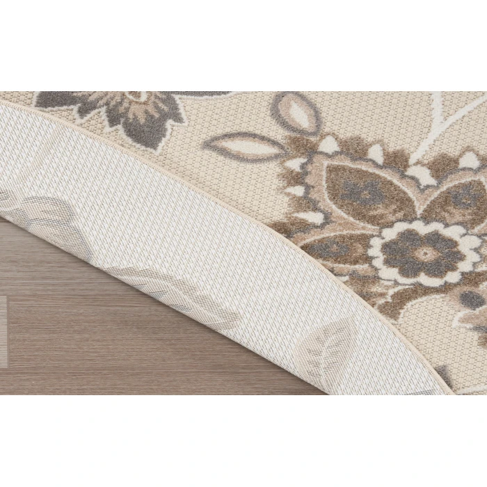 Nourison Aloha Beige ALH31 7’10” Round Rug