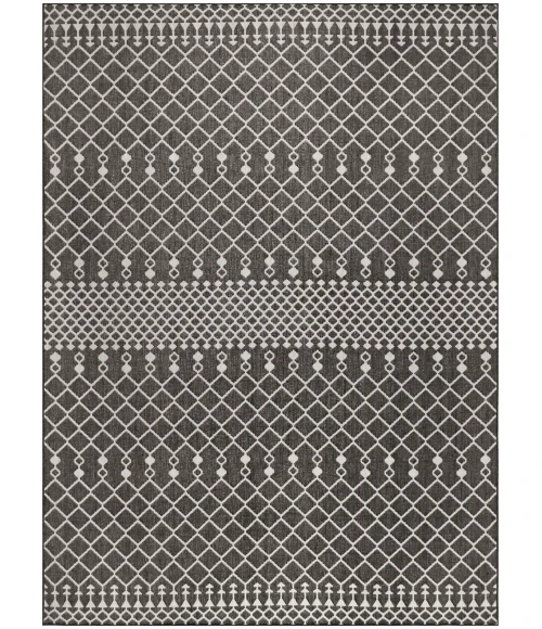 Nourison Positano Black POS02 9 ft. X 12 ft. Rect. Rug