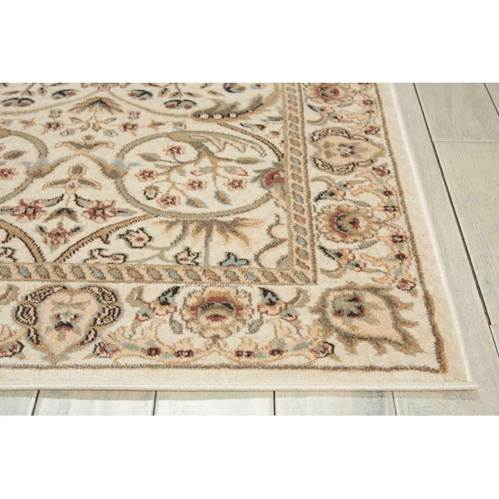 Nourison Walden Ivory WAL03 3ft. 9in. x 5ft. 9in. Rect. Rug