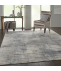 Nourison Rustic Textures Area Rug RUS02-Blue/Ivory