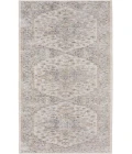Nourison Astra Machine Washable Silver Grey ASW12 2 ft. X 6 ft. Rectangle Rug