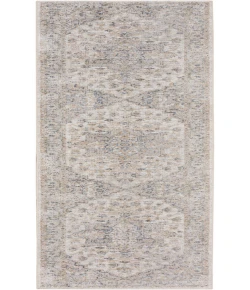 Nourison Home Astra Machine Washable ASW12 Silver Grey 2 ft. X 6 ft. Area Rug