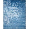 Nourison Home Silk Shadows Blue SHA10 8ft.6in. x 11ft.6in. Rect. Rug