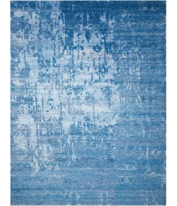 Nourison Home Silk Shadows Blue SHA10 8ft.6in. x 11ft.6in. Rect. Rug
