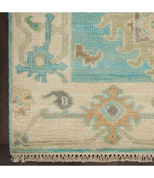 Nourison Odessa Blue Multicolor ODS03 6 ft. X 8 ft. Rect. Rug