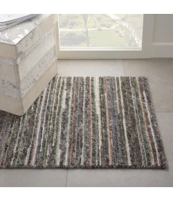 Nourison Home Plateau PAE01 Grey Green 2 ft. X 3 ft. Area Rug