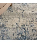 Nourison Rustic Textures Area Rug RUS10-Ivory/Blue