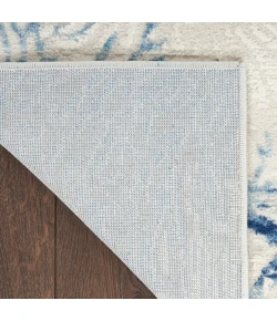 Nourison Home Seaside SDS04 Ivory Grey Blue 5 ft. 3 in. Square Area Rug