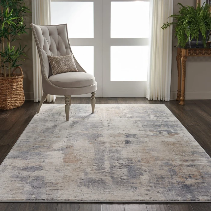 Nourison Rustic Textures Area Rug RUS05-Beige/Grey