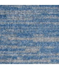 Nourison Essentials Blue/Grey Area Rug NRE01-Blue/Grey