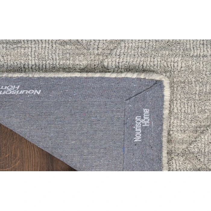 Nourison Wool Haven Grey WOH01 3 ft. 9 in. X 5 ft. 9 in. Rectangle Rug