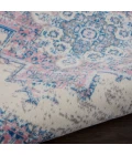 Nourison Grafix Round Area Rug GRF14-Ivory/Pink