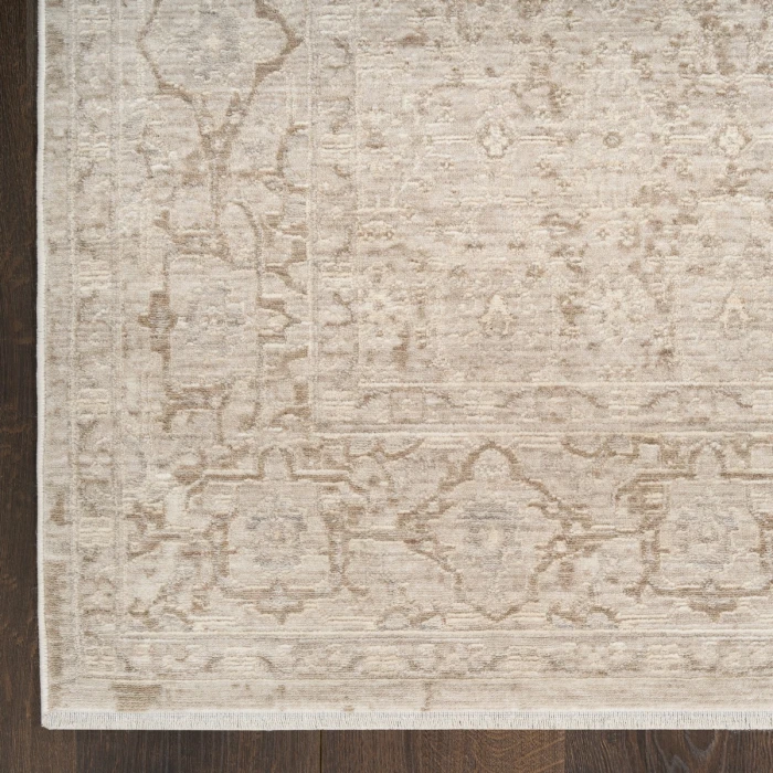Nourison Shadows Ivory Grey SHW04 10 ft. Rect. Rug