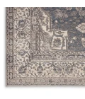 Nourison Quarry Grey/Ivory QUA07 4 ft. X 6 ft. Rect. Rug