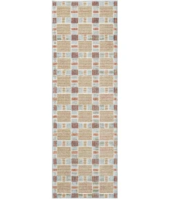 Nourison Nordic Rust Multicolor NRC14 2ft. 2in. x 7ft. 6 Rect. Rug