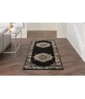 Nourison Grafix Black GRF14 2 ft. X 6 ft. Rectangle Rug