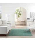 Nourison Essentials Blue Green Area Rug NRE01-Blue Green