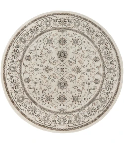 Nourison Home Serenity Home SRH02 Ivory Mocha 8 ft. Round Area Rug