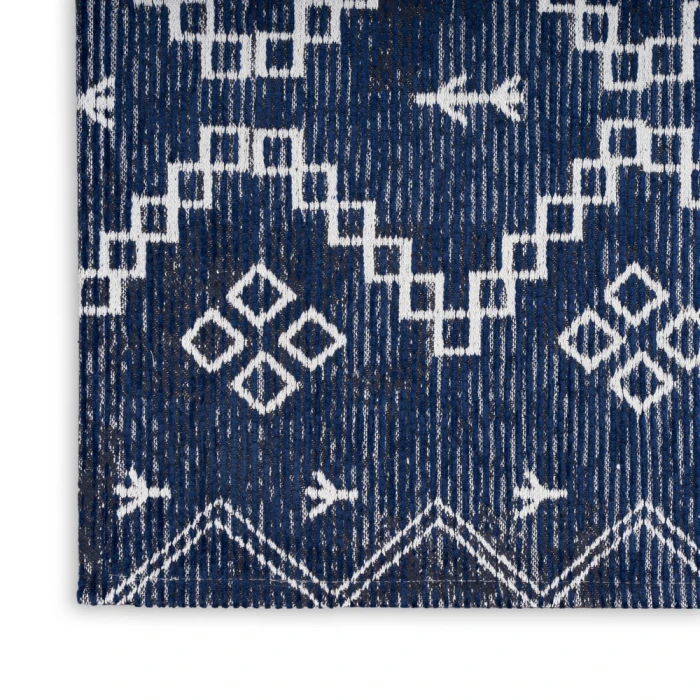 Nourison Brixton Area Rug BRX01 Navy