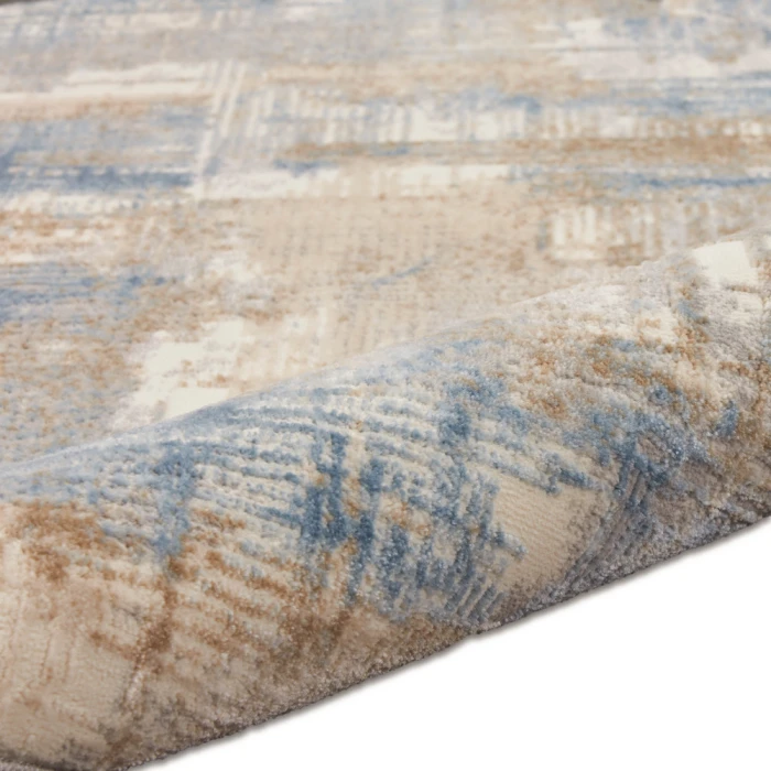 Calvin Klein Rush Area Rug CK951 Blue/Beige