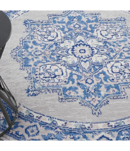 Nourison Whimsicle Area Rug WHS03-Grey Blue