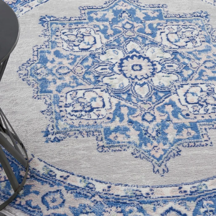 Nourison Whimsicle Area Rug WHS03-Grey Blue