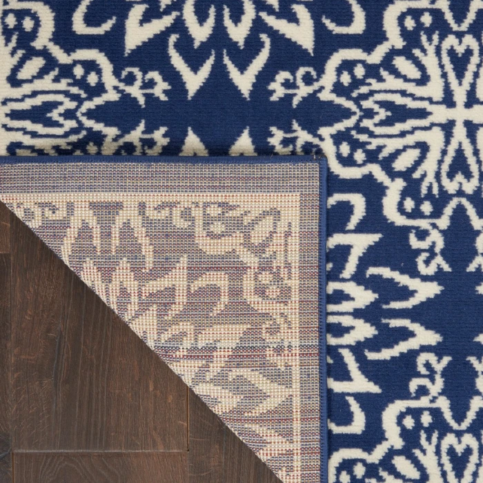 Nourison Jubilant Area Rug JUB06-Navy/Ivory