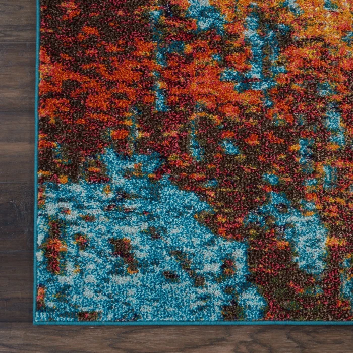Nourison Celestial Area Rug CES08-Atlantic