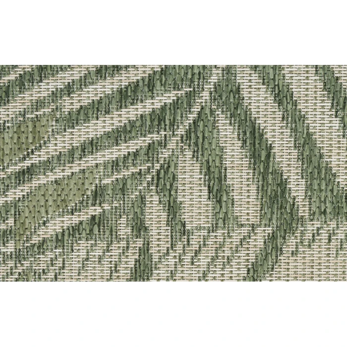 Nourison Garden Oasis Green Ivory GOA02 5 ft. X 7 ft. Rectangle Rug