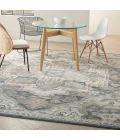 Nourison Parisa Area Rug PSA01 Grey Sage 7'9" x 9'9"