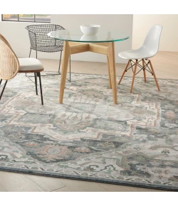 Nourison Home Parisa PSA01 Grey Sage 7 ft. 9 in. X 9 ft. 9 in. Area Rug