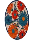 Nourison Aloha Multicolor ALH33 7’10” Round Rug